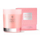 Delicious Rhubarb & Rose Candela a tre stoppini 180gr.
