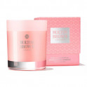 Delicious Rhubarb & Rose Three wick candle 480gr